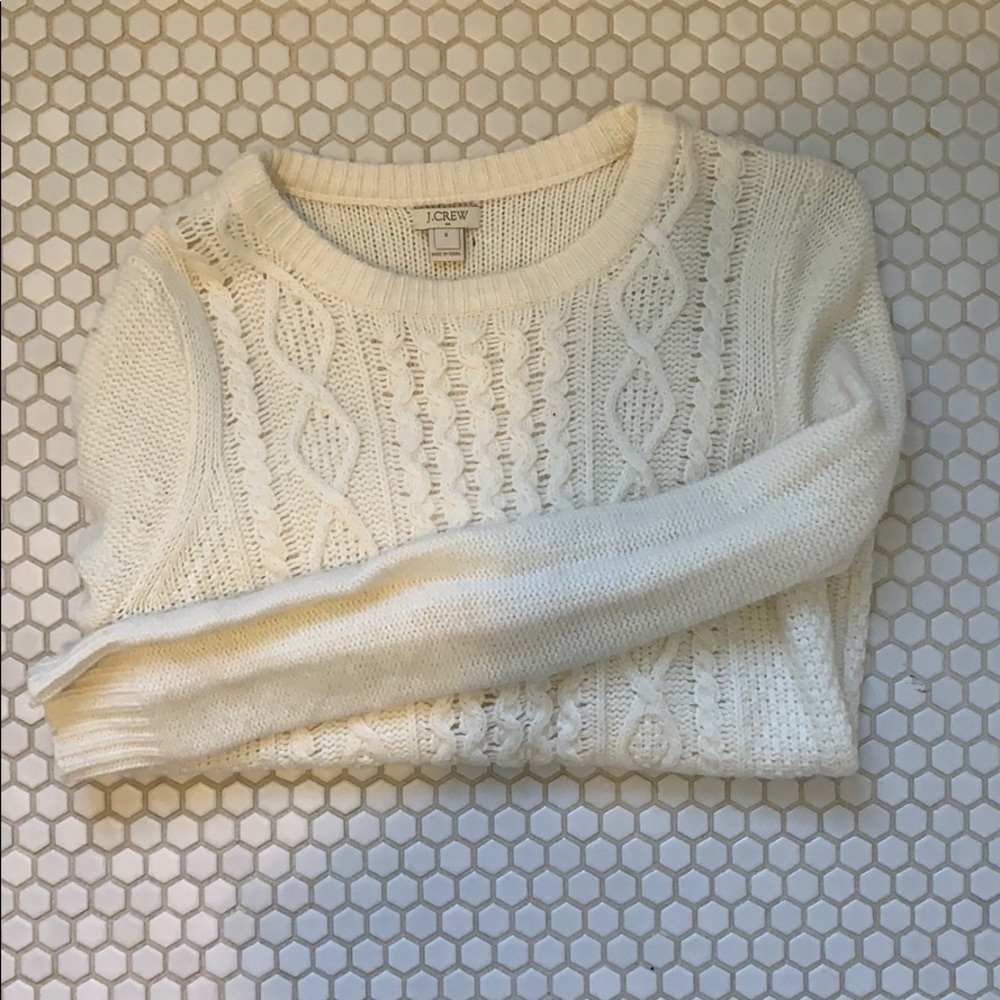 White sweater